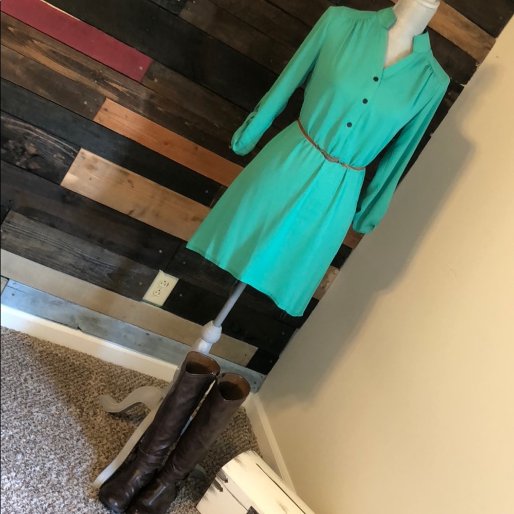 Green dress